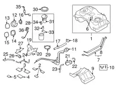CAP FILLER GS3L-42-250B MAZDA