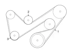 Ролик натяжной LF01-15-940A MAZDA