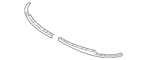 Накладка бампера GP9A-51-9L1 MAZDA