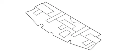 COVER UNDER USA GS3L-56-1Z1A MAZDA