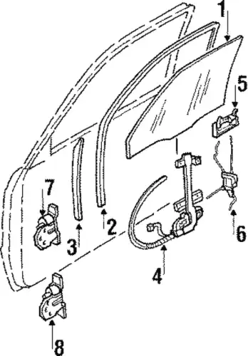 Ручка двери MAZDA G211-58-410C