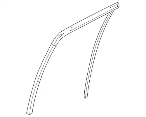 RUN CHANNEL (L) GLAS KD53-73-605F MAZDA