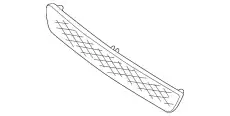 Решетка бампера MAZDA B30P-50-1T1A