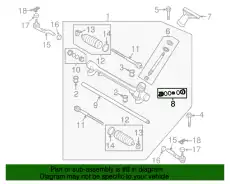 Рулевая рейка MAZDA GHT2-32-11X