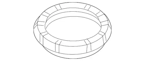 ГАЙКА BN8F-42-167 MAZDA