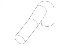 HOSE WATER -USA AJ57-15-186C MAZDA