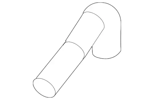 HOSE WATER -USA AJ57-15-186C MAZDA