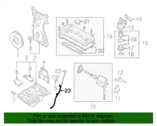 PIPE.OIL LEVEL GAUGE L309-10-440B MAZDA