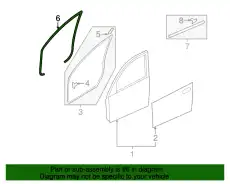 Ручка двери MAZDA BP4K-68-911A