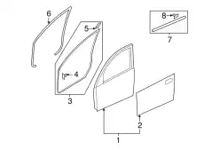 Ручка двери MAZDA BP4K-68-911A