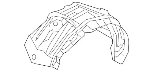 Подкрылок MAZDA N243-56-140A