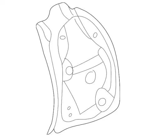 Крыло MAZDA B25R-71-481