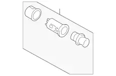 BEZEL SWITCH F146-66-250 MAZDA