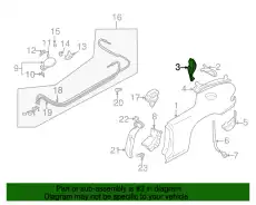 Крыло MAZDA NC10-71-481B