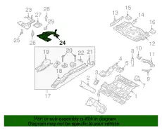 Подкрылок MAZDA GS3L-56-122D