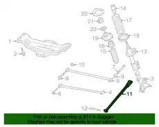 Рычаг подвески MAZDA CB80-28-200A