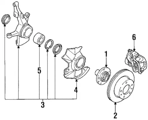 Тормозной диск MAZDA L001-33-251