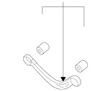 Рычаг подвески MAZDA GS3L-28-C10