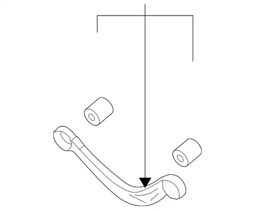 Рычаг подвески MAZDA GS3L-28-C10