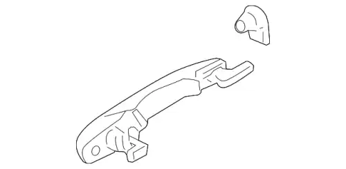 Ручка двери MAZDA C243-72-410K-38
