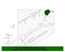 Рулевая рейка MAZDA DF71-32-112A