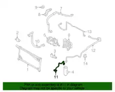 Трубка кондиционера B25F-61-464 MAZDA