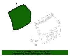 Ручка двери MAZDA EG21-62-761B