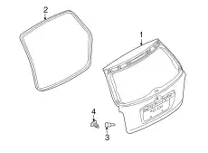 Ручка двери MAZDA EG21-62-761B