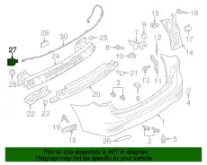 SENSOR.ULTRASONIC KD47-67-UC1-26 MAZDA