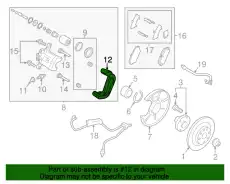 PLATE(R),BACK-RR BRA NF47-26-281 MAZDA
