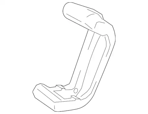 PLATE(R),BACK-RR BRA NF47-26-281 MAZDA