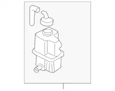 БАЧОК ПЛАСТИКОВЫЙ MAZDA B6BF-15-350B