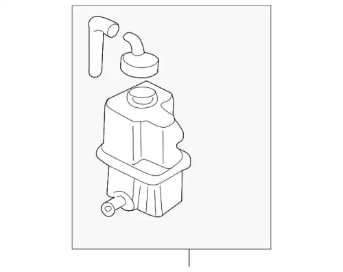 БАЧОК ПЛАСТИКОВЫЙ MAZDA B6BF-15-350B