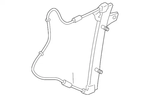 ARM/BASE(R).WINDOW C235-58-590B MAZDA