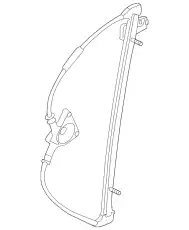 Стеклоподъемник  MAZDA TD11-73-590A