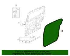 Ручка двери MAZDA C235-72-761A