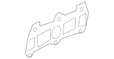 Прокладка коллектора MAZDA N3H1-13-461C