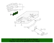 Прокладка коллектора MAZDA N3H1-13-461C