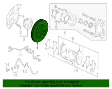 Тормозной диск MAZDA N251-33-251 ,