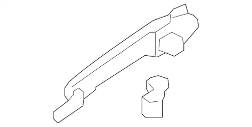 Ручка двери MAZDA NG20-59-410D-12