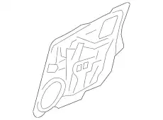 CARRIER(FRT.L).DOOR BP4L-59-97XG MAZDA