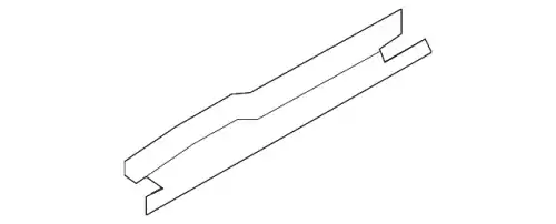 GUIDE(R).FRONT L209-69-862 MAZDA