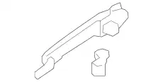 Ручка двери MAZDA NG20-59-410D-PZ