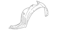 Подкрылок MAZDA GM9A-56-130B