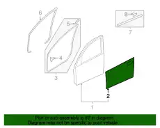 PANEL(L).OUT.-FRT DO BP4K-59-031F MAZDA