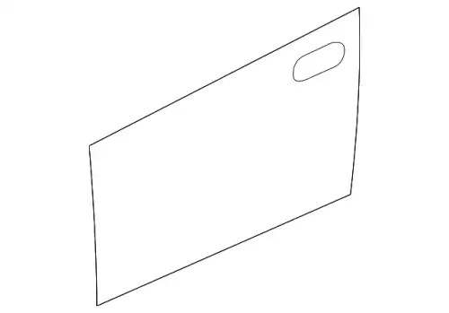 PANEL(L).OUT.-FRT DO BP4K-59-031F MAZDA