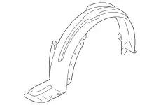 Подкрылок MAZDA LE43-56-130B