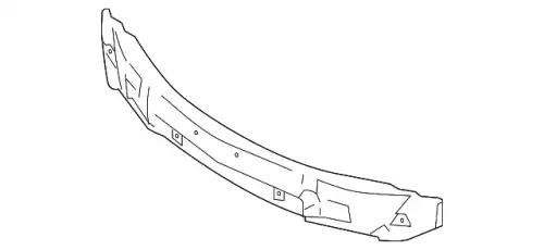 Абсорбер-усилитель бампера MAZDA BGV4-50-111A