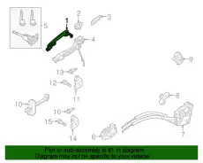 Ручка двери MAZDA BJS8-59-41X-27