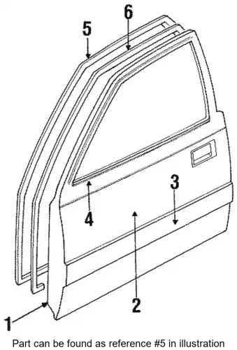Ручка двери MAZDA UB39-58-760B